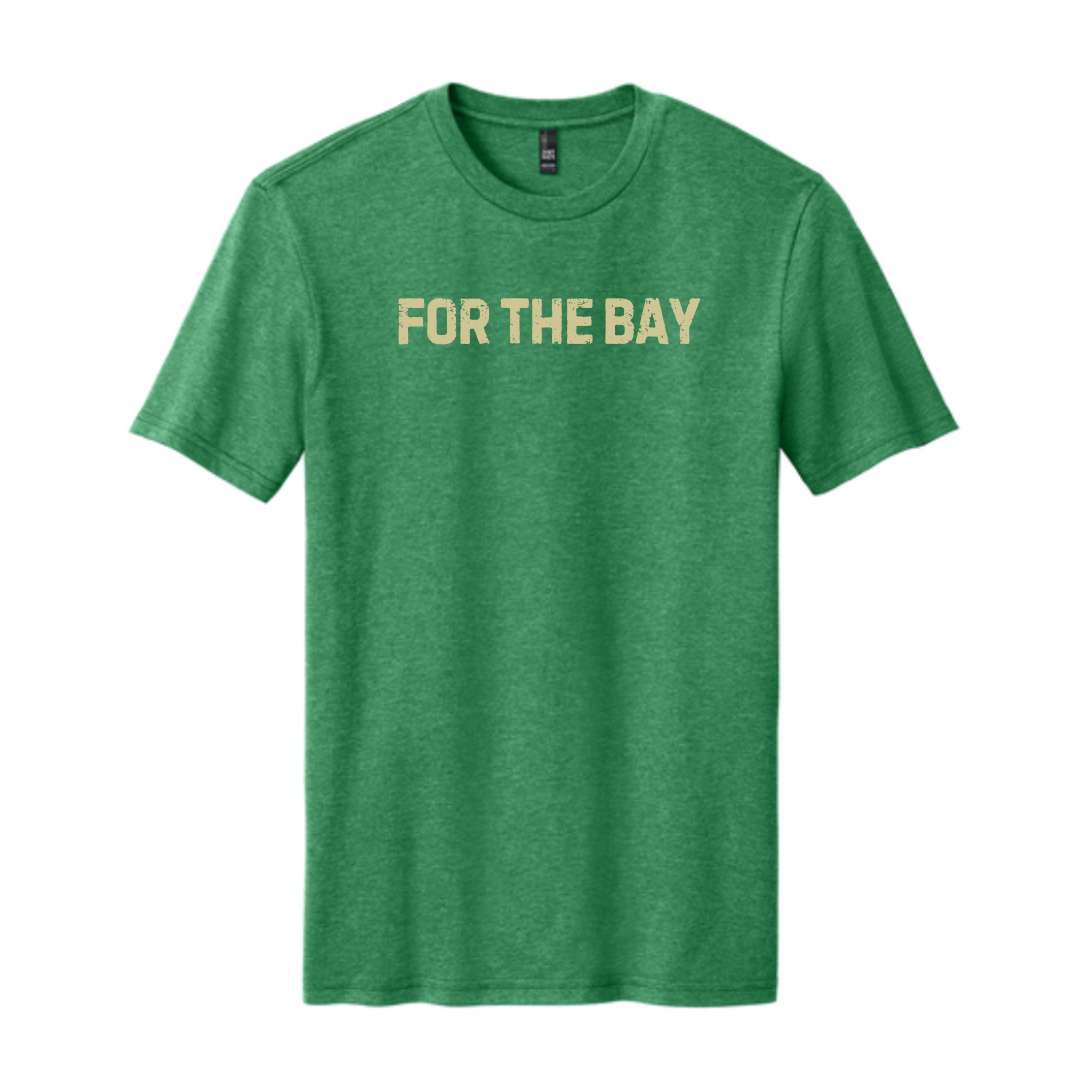 For the Bay Green & Gold Simple tee