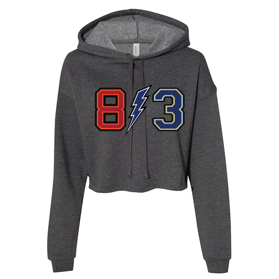 Ladies 813 Cropped Hoodie