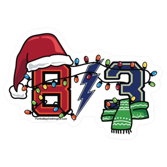 For the Bay 813 Holiday Sticker