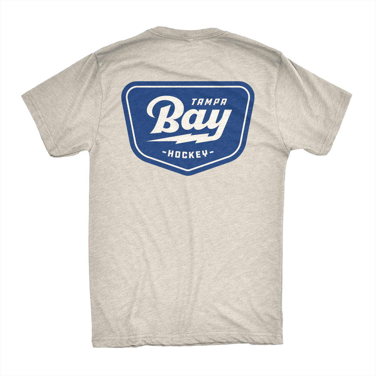 Tampa Bay Hockey Badge tee