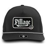 For the Bay Pillage & Plunder Black and white patch hat