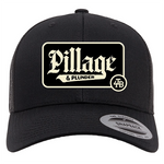 For the Bay Pillage & Plunder Black and white patch hat