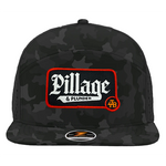 For the Bay Pillage & Plunder Black and white patch hat