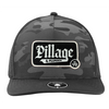 For the Bay Pillage & Plunder Black and white patch hat