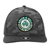 For the Bay Green & Gold Palm hat