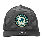 For the Bay Green & Gold Palm hat