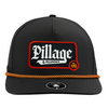 For the Bay Pillage & Plunder Black and white patch hat