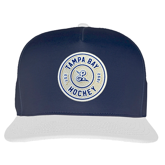 Vintage Tampa Bay Hockey Circle patch hat