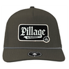 For the Bay Pillage & Plunder Black and white patch hat