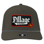 For the Bay Pillage & Plunder Black and white patch hat