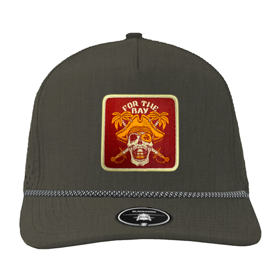 For the Bay Palm Pirate patch hat