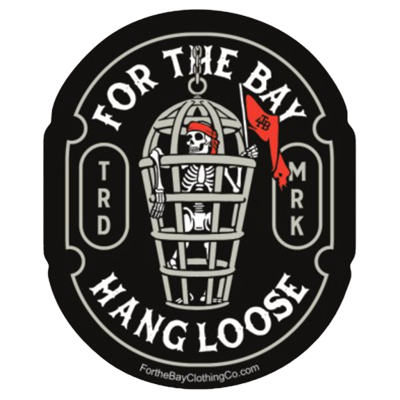 Hang Loose Sticker – For the Bay Clothing Co.