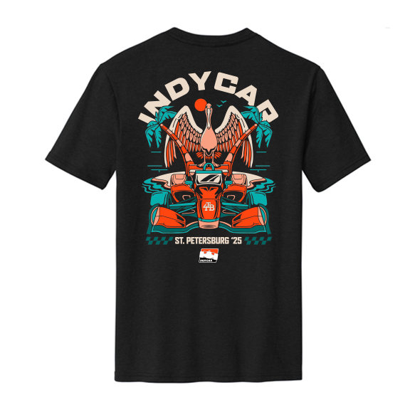 2025 INDYCAR x For the Bay Collab tee