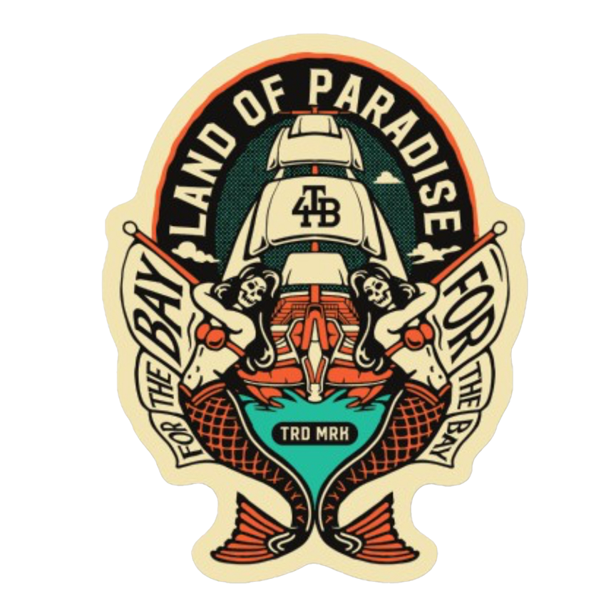 Land of Paradise Sticker