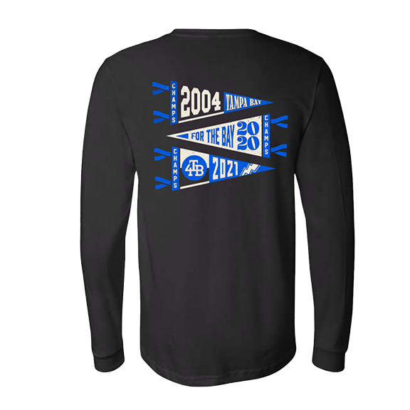 Tampa Bay Hockey Pennant Longsleeve tee