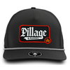 For the Bay Pillage & Plunder Black and white patch hat