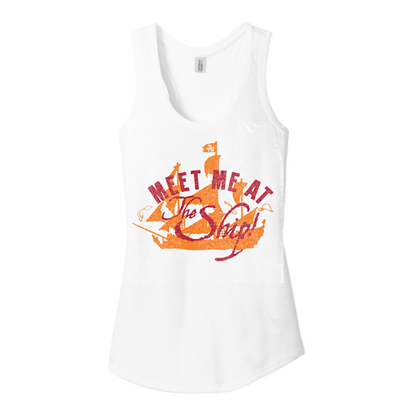 Meet me at the Ship Racerback tank