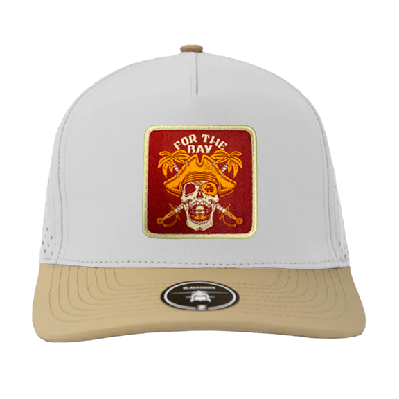 For the Bay Palm Pirate patch hat