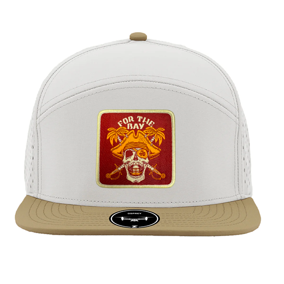 For the Bay Palm Pirate patch hat