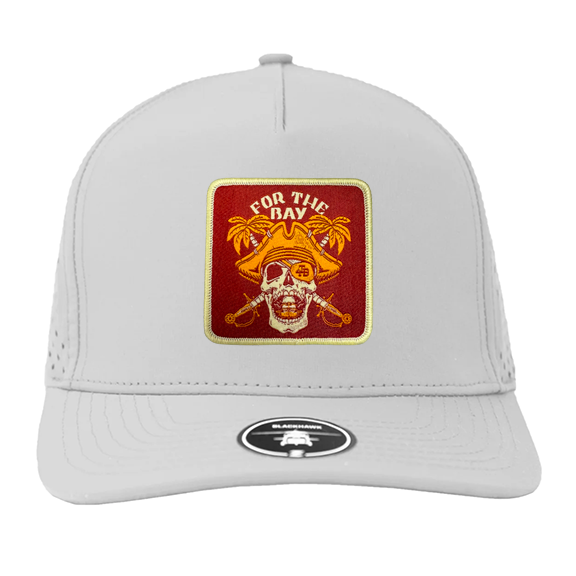 For the Bay Palm Pirate patch hat