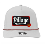 For the Bay Pillage & Plunder Black and white patch hat