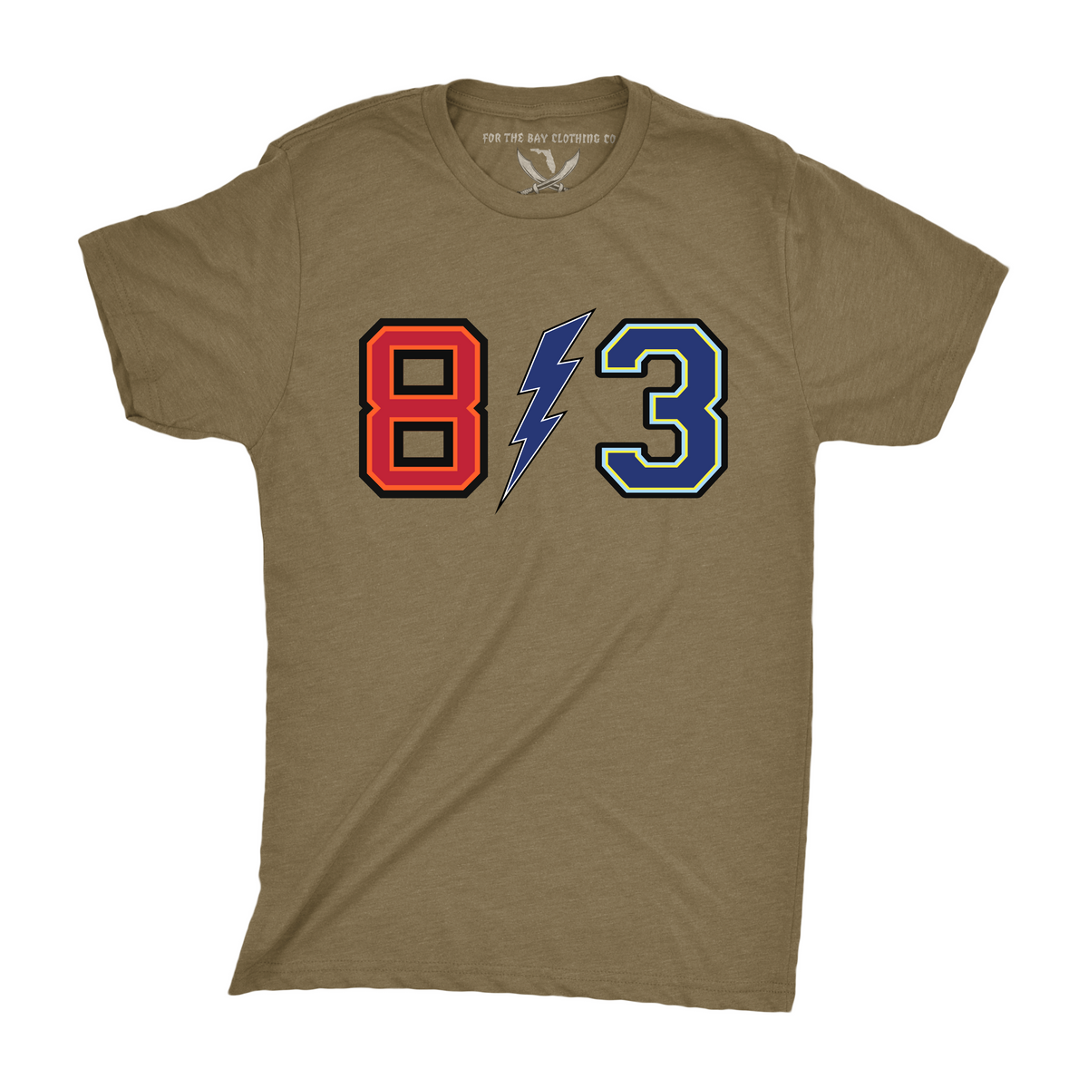 813 Military Green Tee