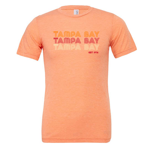 Vintage Tampa Bay T-Shirt Red Large