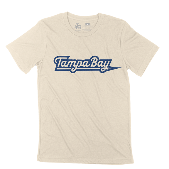 Tampa Bay Script Hockey tee