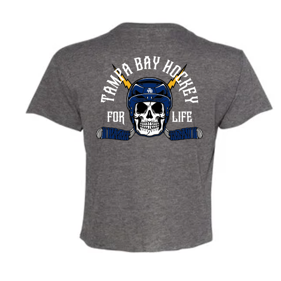 Tampa Bay Hockey for Life Ladies Crop tee