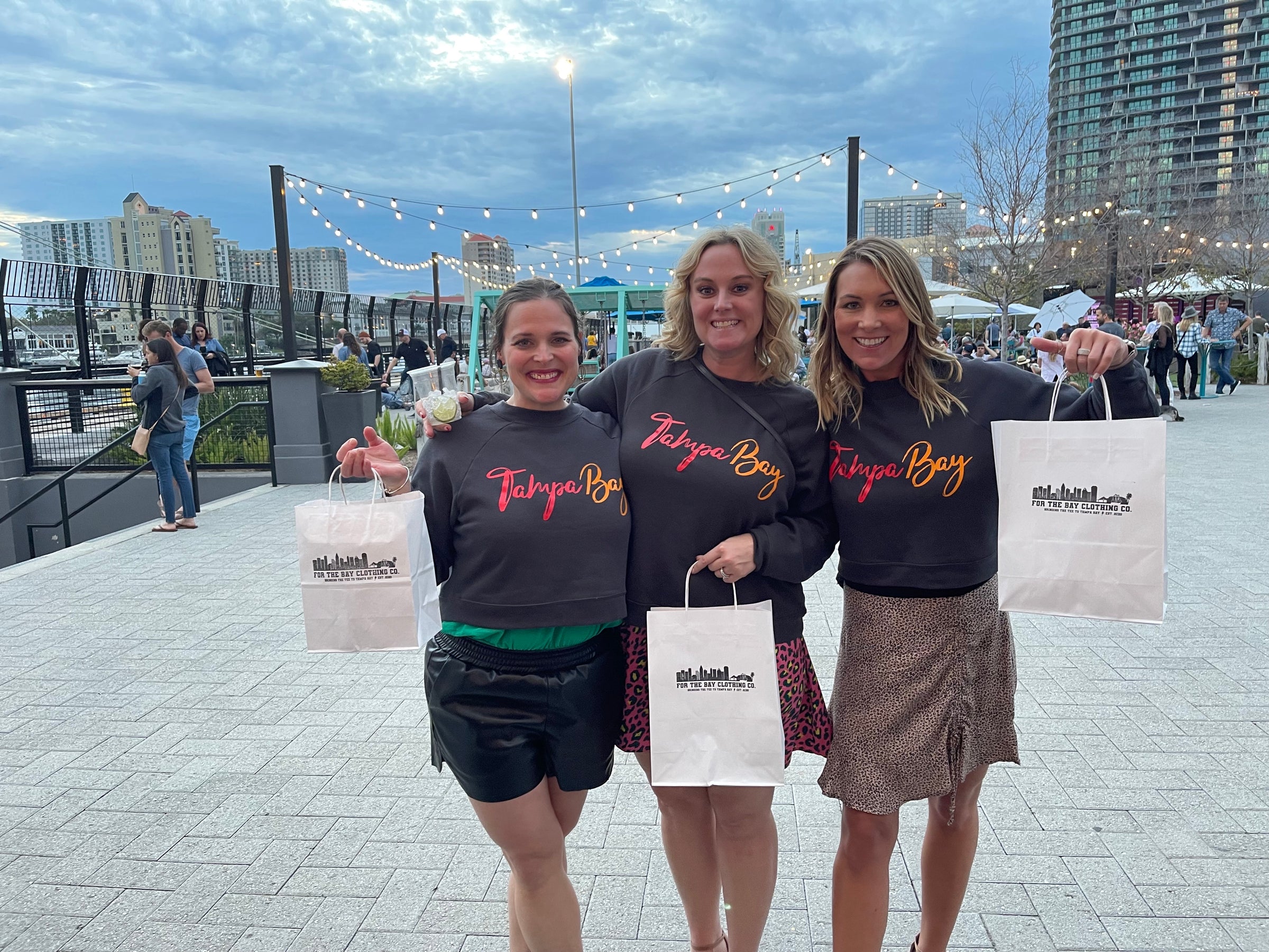 Script Tampa Bay Ladies Pullover Fleece Sweatshirt – For the Bay