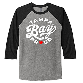 Tampa Bay Proud Raglan tee